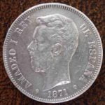 duro de plata 5 pesetas